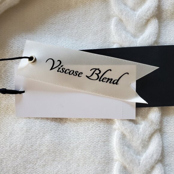 Truth by Republic Mock Turtleneck Sweater Soft Ivory XS - Picture 7 of 10